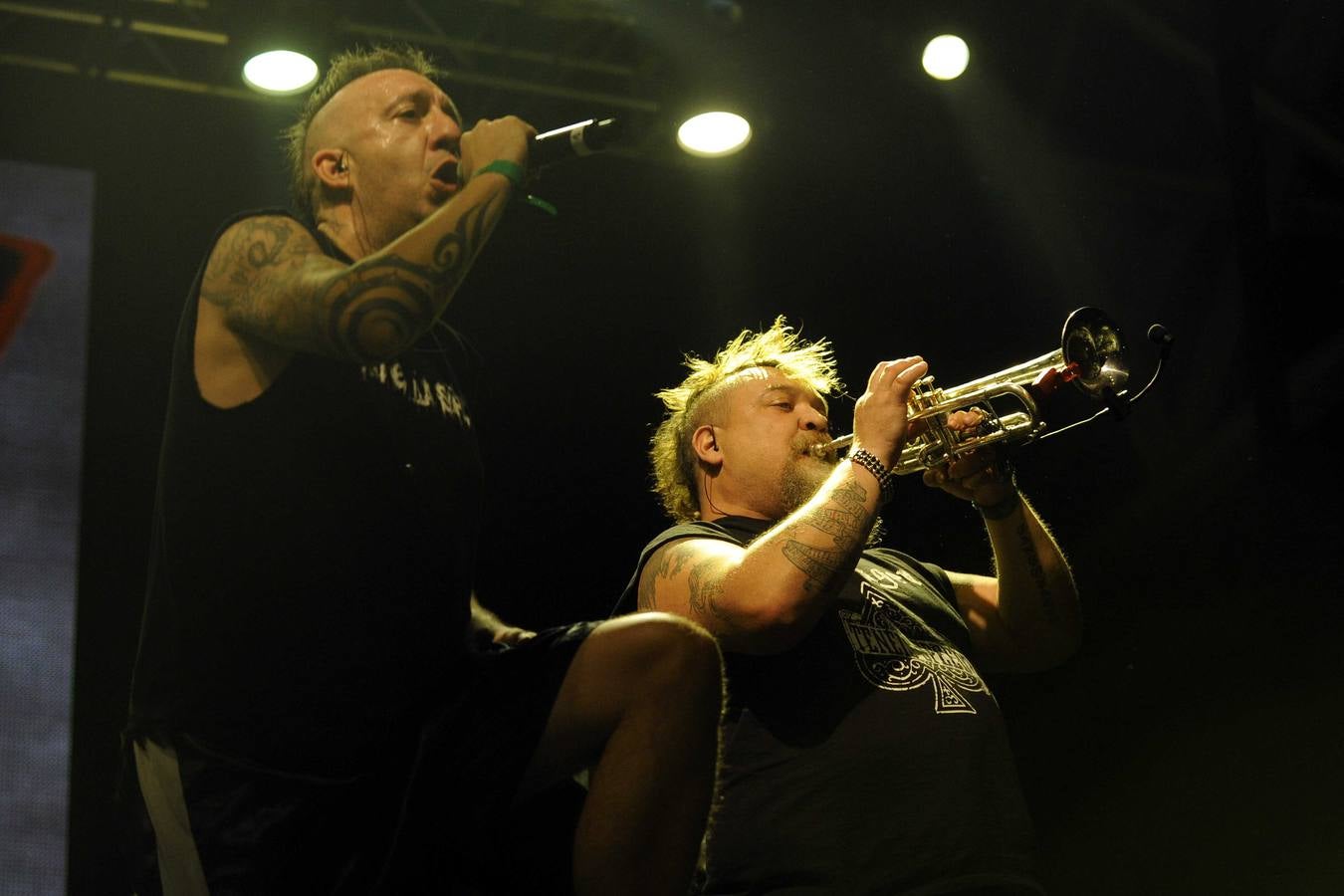 Concierto de Ska-p en el Festival Solidario de Aspaym en la Feria de Muestras de Valladolid