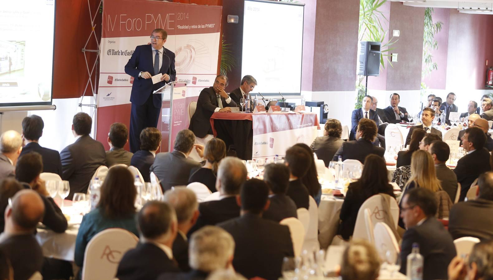 IV Foro PYME 2014 &#039;Realidad y retos de las PYMES&#039; organizado por el Banco Popular y El Norte de Castilla