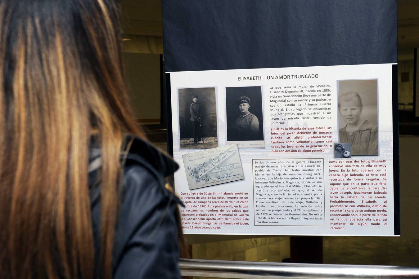 Exposición &#039;Memoria Personal&#039;  en la Facultad de Filosofía y Letras de Valladolid