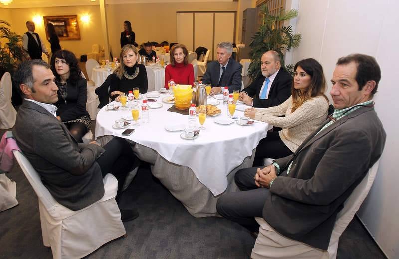 El crítico gastronómico José Carlos Capel en el Foro Económico de El Norte de Castilla en Palencia