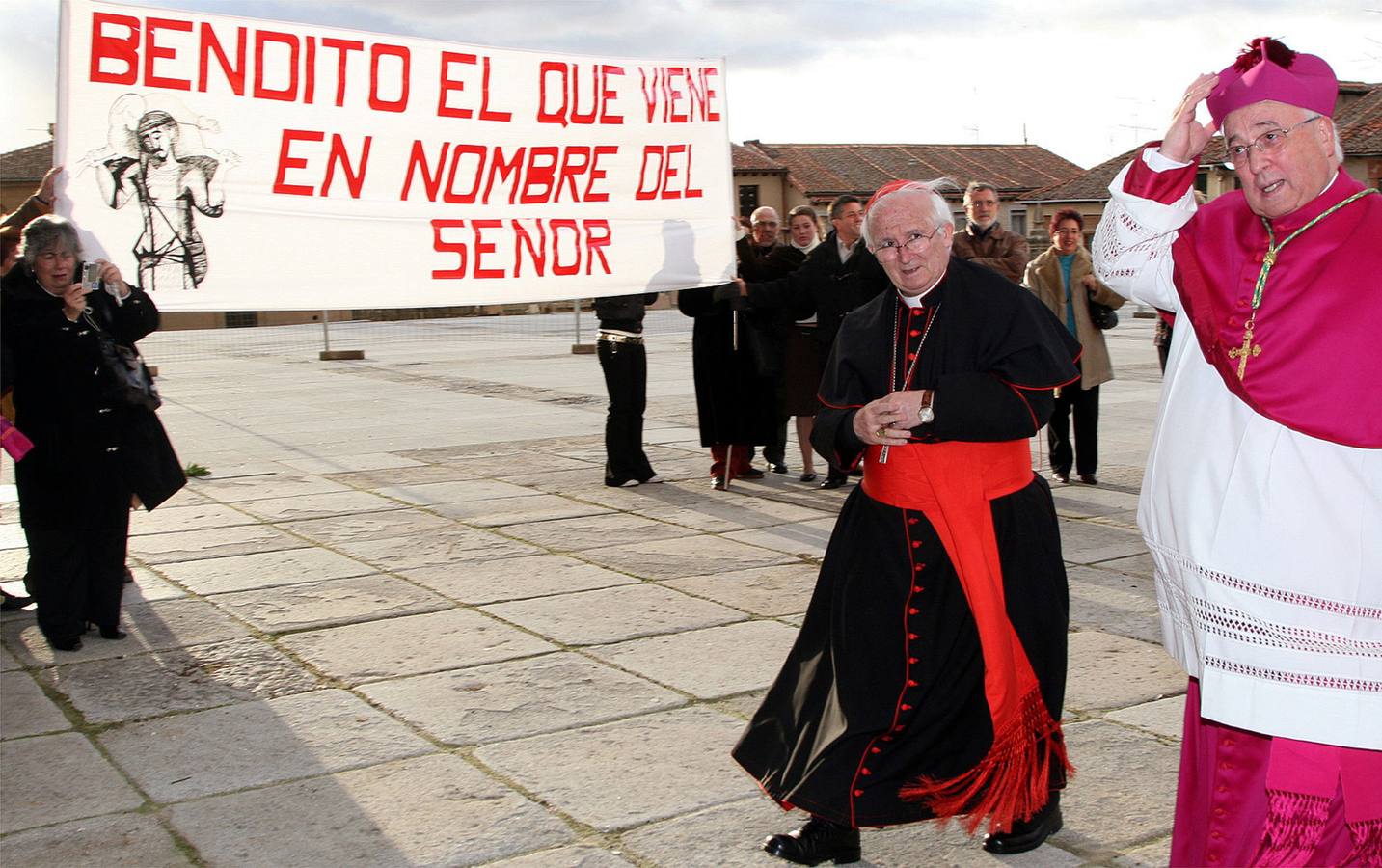 El obispo de Segovia, Ángel Rubio.