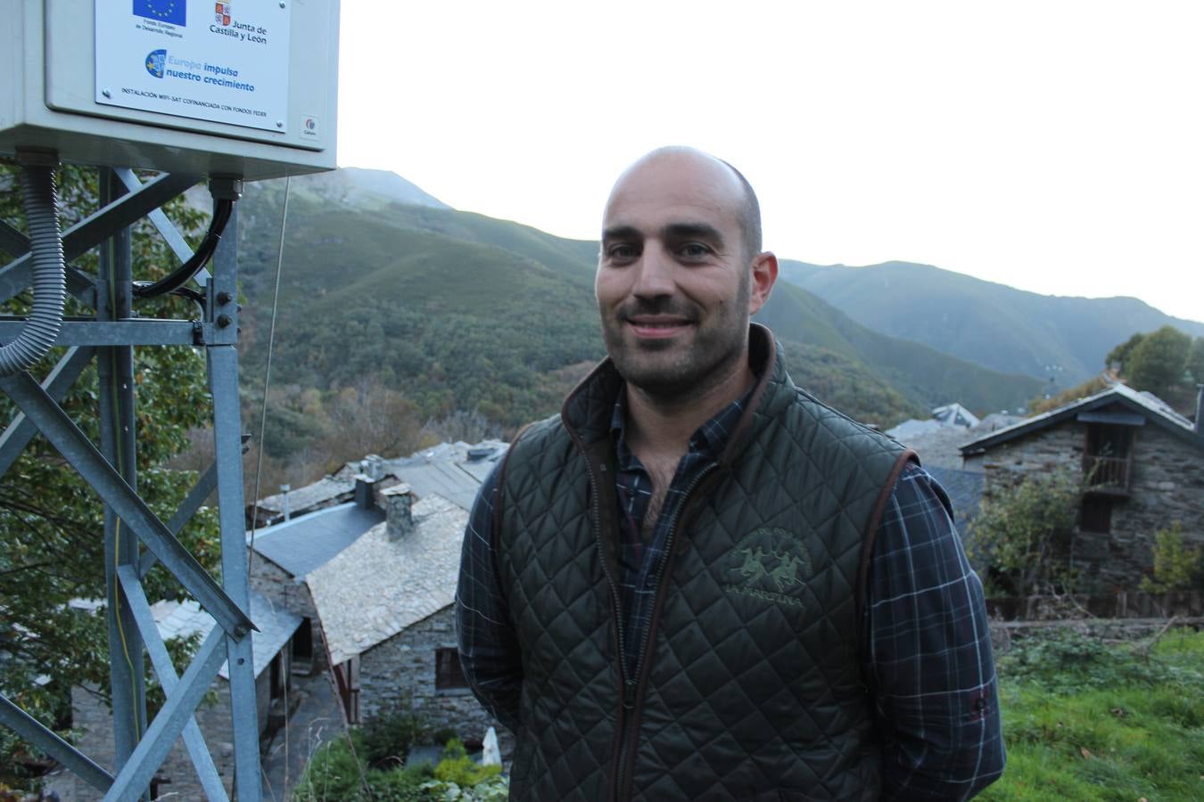 Internet llega a Peñalba de Santiago (León)