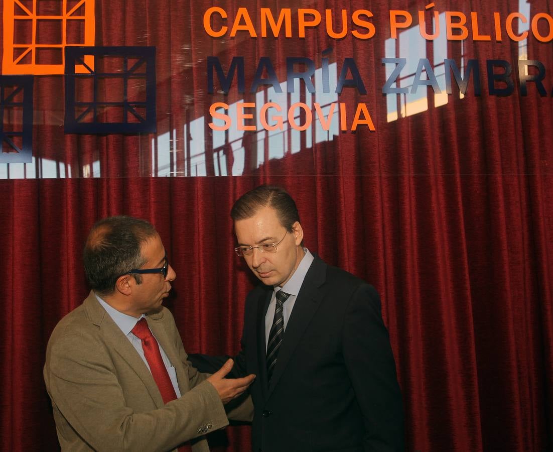 Inauguración de las IX Jornadas de Análisis Económico de la Empresa y las Instituciones en Segovia