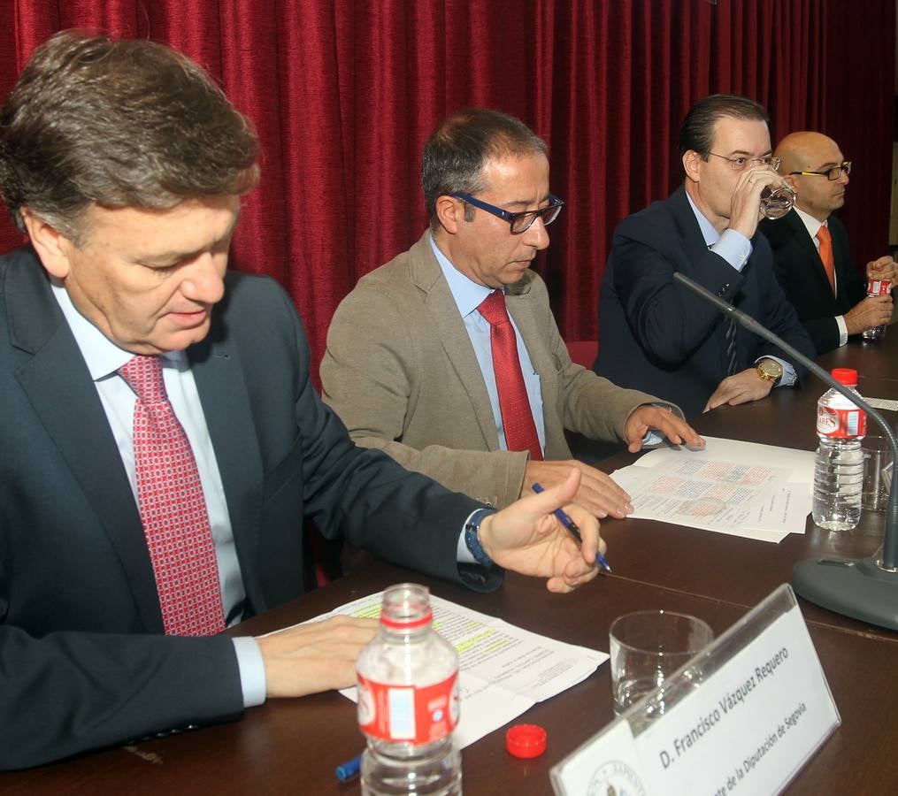 Inauguración de las IX Jornadas de Análisis Económico de la Empresa y las Instituciones en Segovia