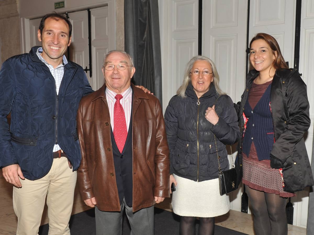 Oscar Díez, Jesús Yllera, Felisa Salas y Ana García.
