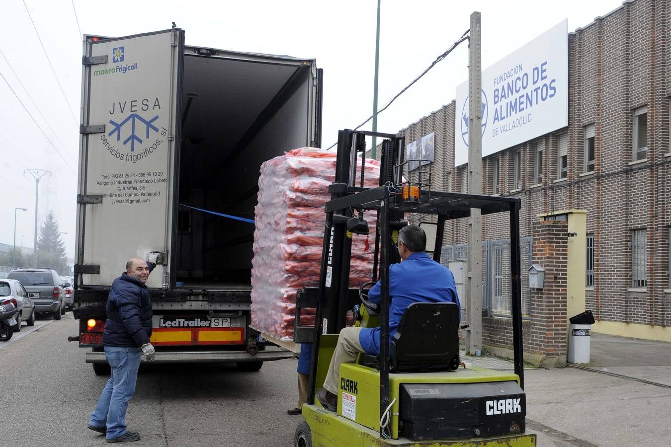 Banco de Alimentos de Valladolid en el Polígono de Argales