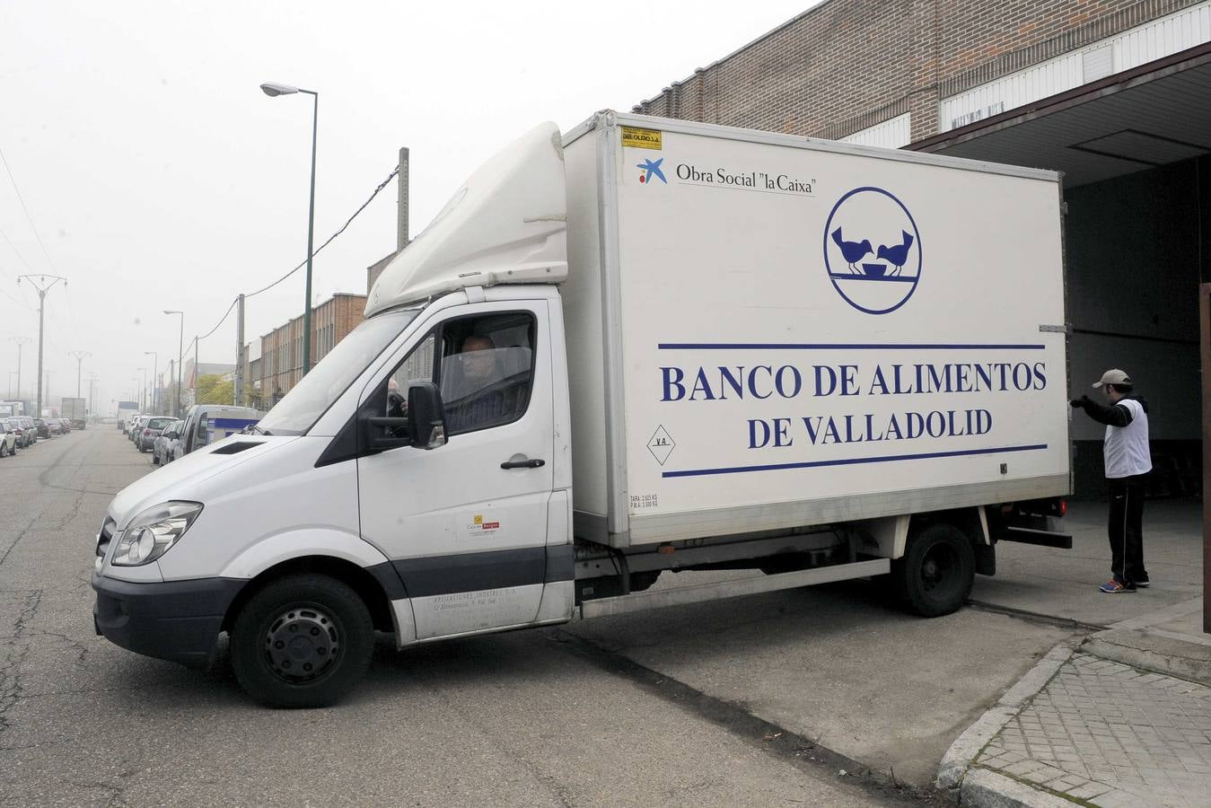 Banco de Alimentos de Valladolid en el Polígono de Argales