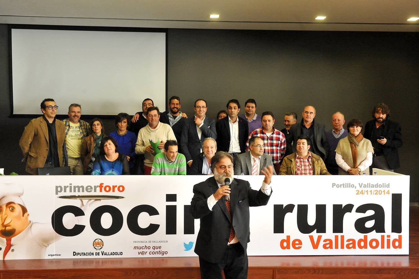 I Foro de Cocina Rural de Valladolid celebrado en la localidad de Portillo