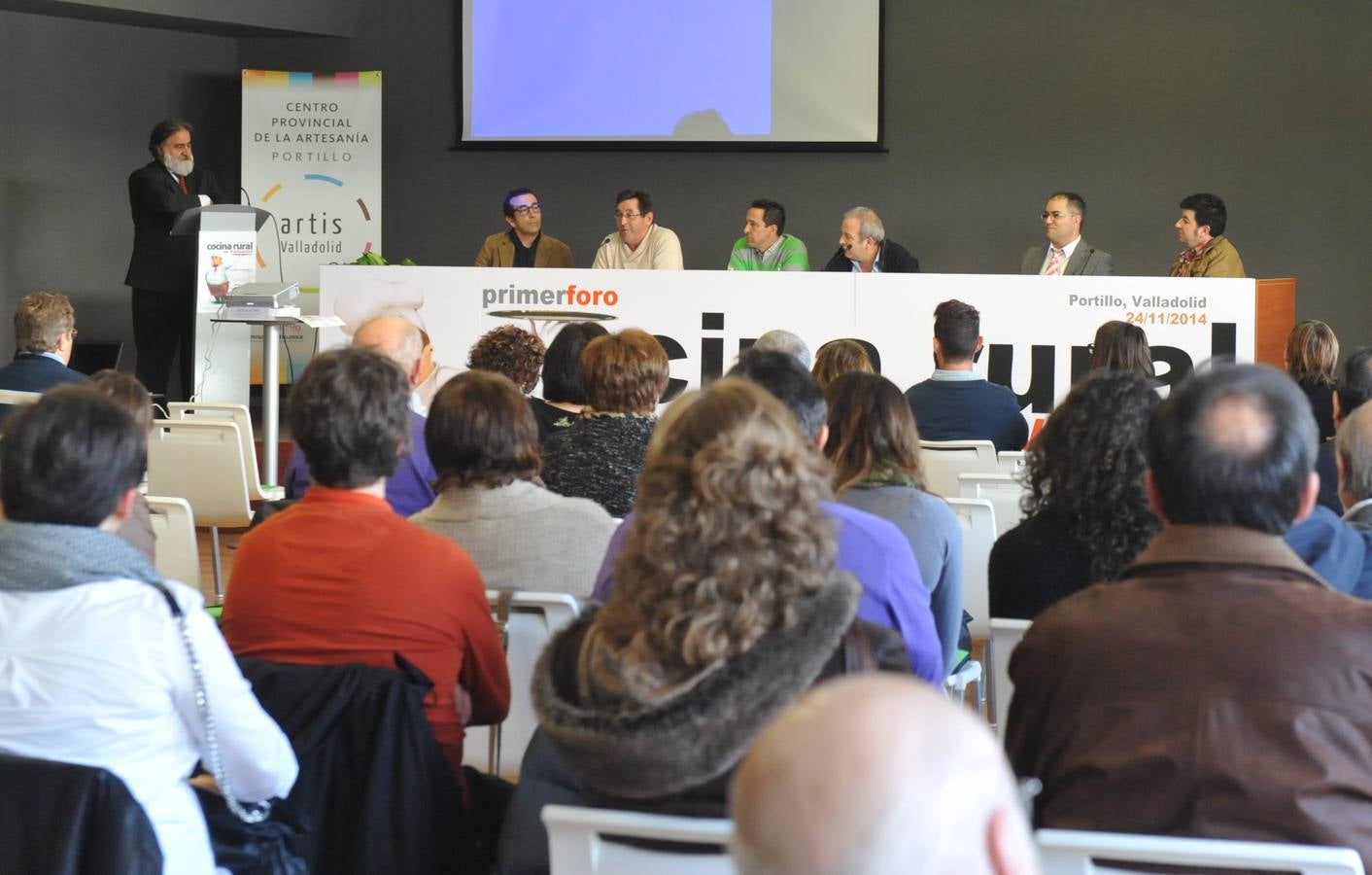 I Foro de Cocina Rural de Valladolid celebrado en la localidad de Portillo