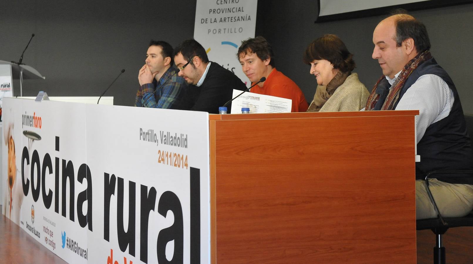 I Foro de Cocina Rural de Valladolid celebrado en la localidad de Portillo