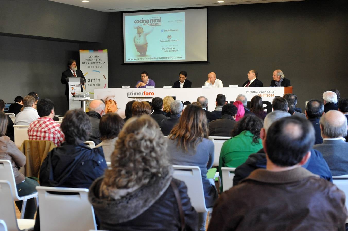 I Foro de Cocina Rural de Valladolid celebrado en la localidad de Portillo