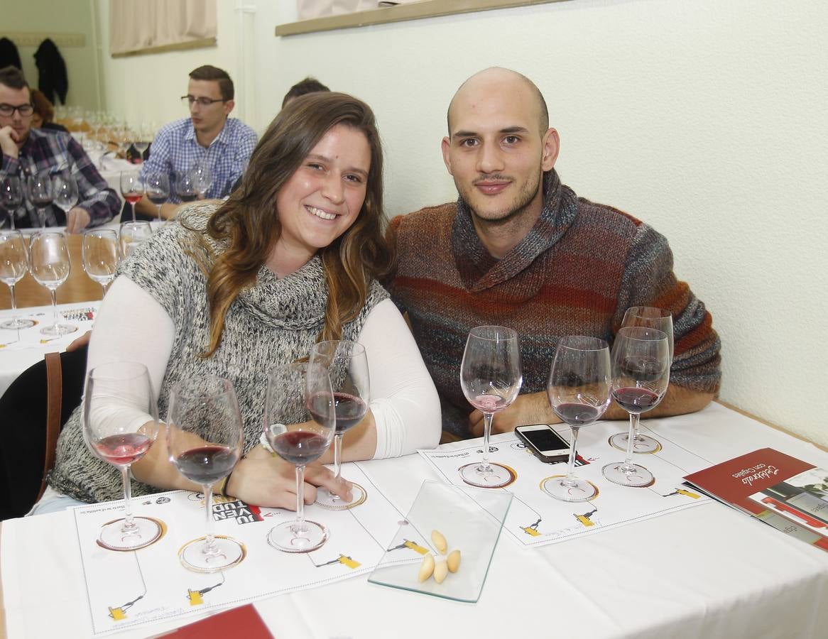 Virginia Villarcorta y Adrián Jato, graduados en Agrónomos y en Turismo.