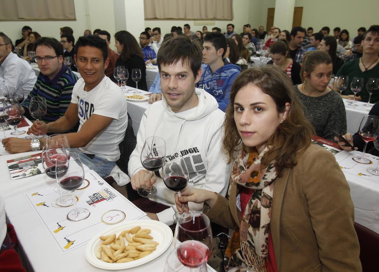 Miguel Ángel García (Ruta del Vino Cigales), Alex Espinosa, Marcelo Cortés (restaurante Cortés) y Marta León (restaurante El Chaval de Lorenzo).