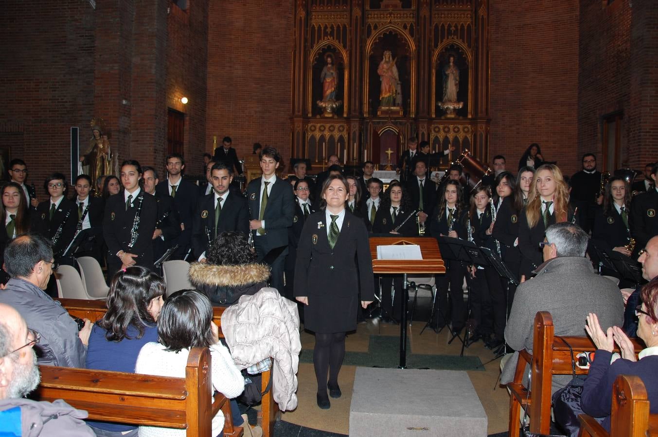 El concierto de la Banda de Música cierra los actos de Santa Cecilia en Guardo (Palencia)