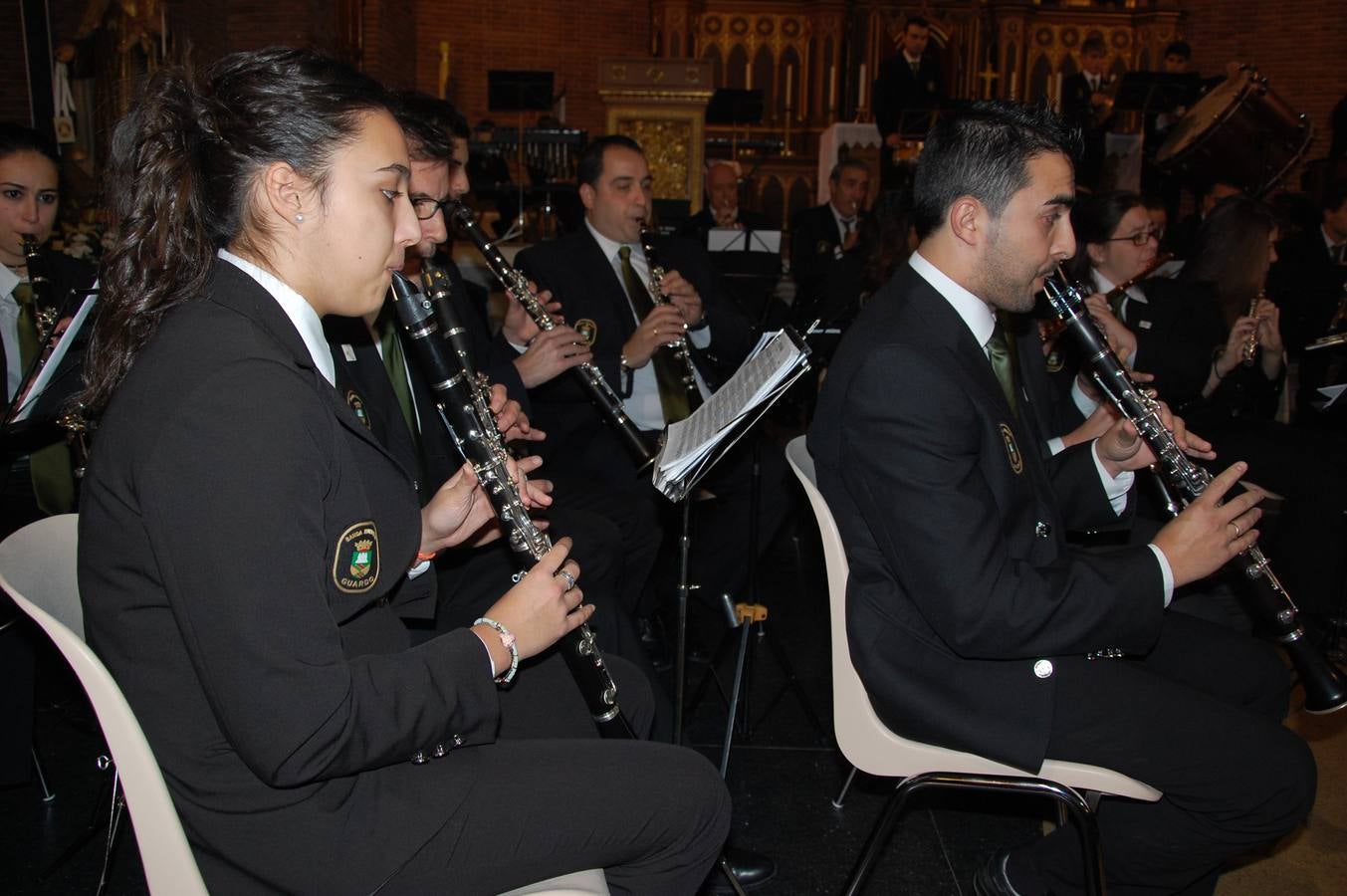 El concierto de la Banda de Música cierra los actos de Santa Cecilia en Guardo (Palencia)