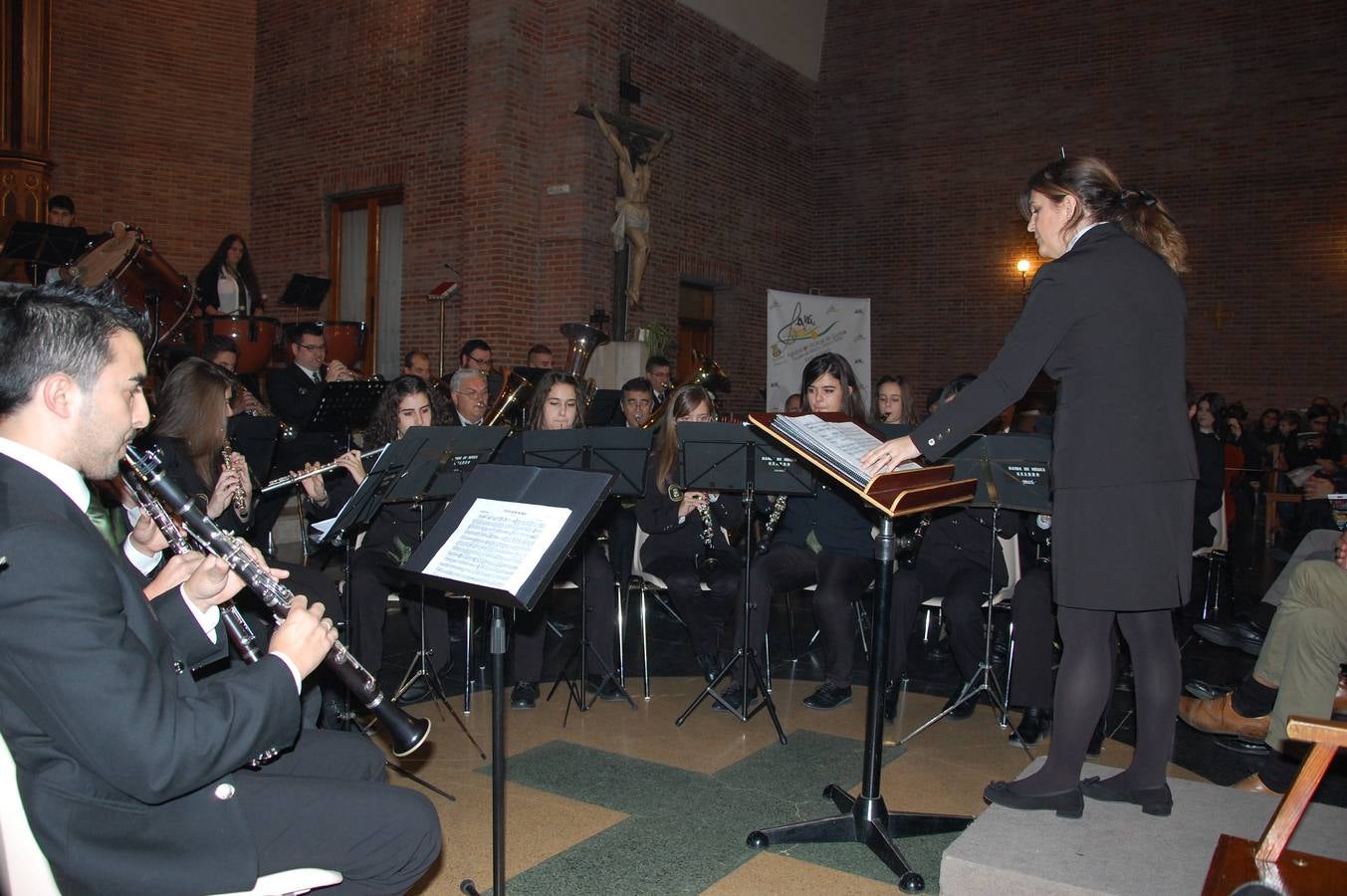 El concierto de la Banda de Música cierra los actos de Santa Cecilia en Guardo (Palencia)