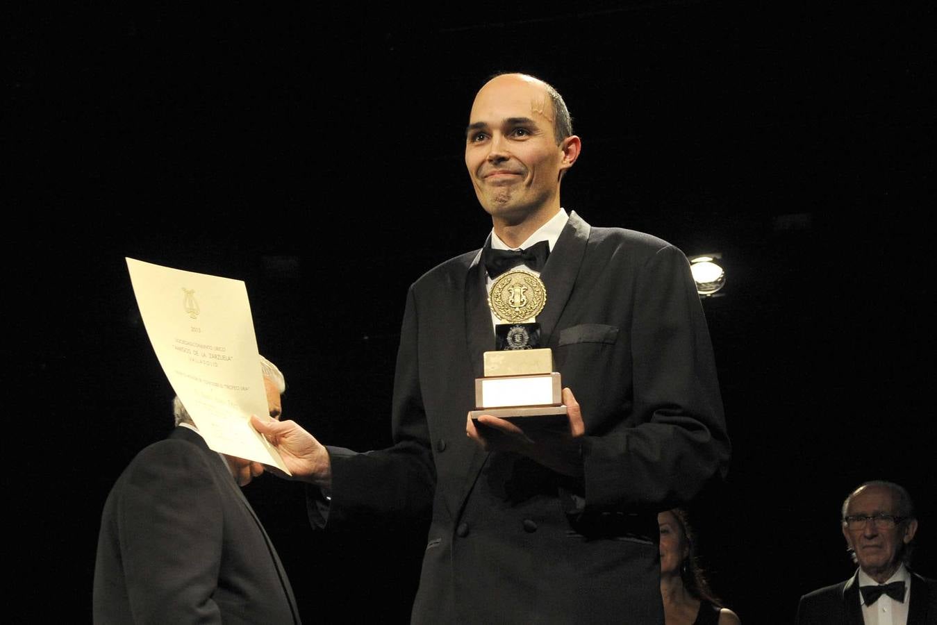 Entrega de los premios Lira de Oro, de la Agrupación Musical Amigos de la Zarzuela