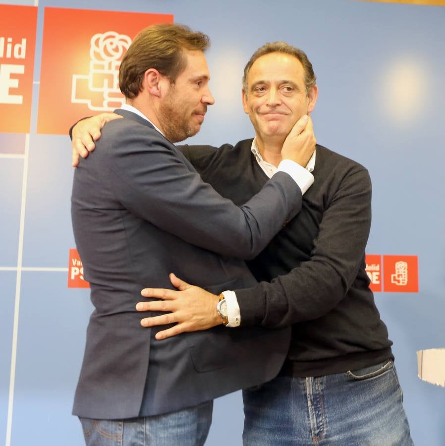 Óscar Puente, candidato del PSOE a la Alcaldía de Valladolid