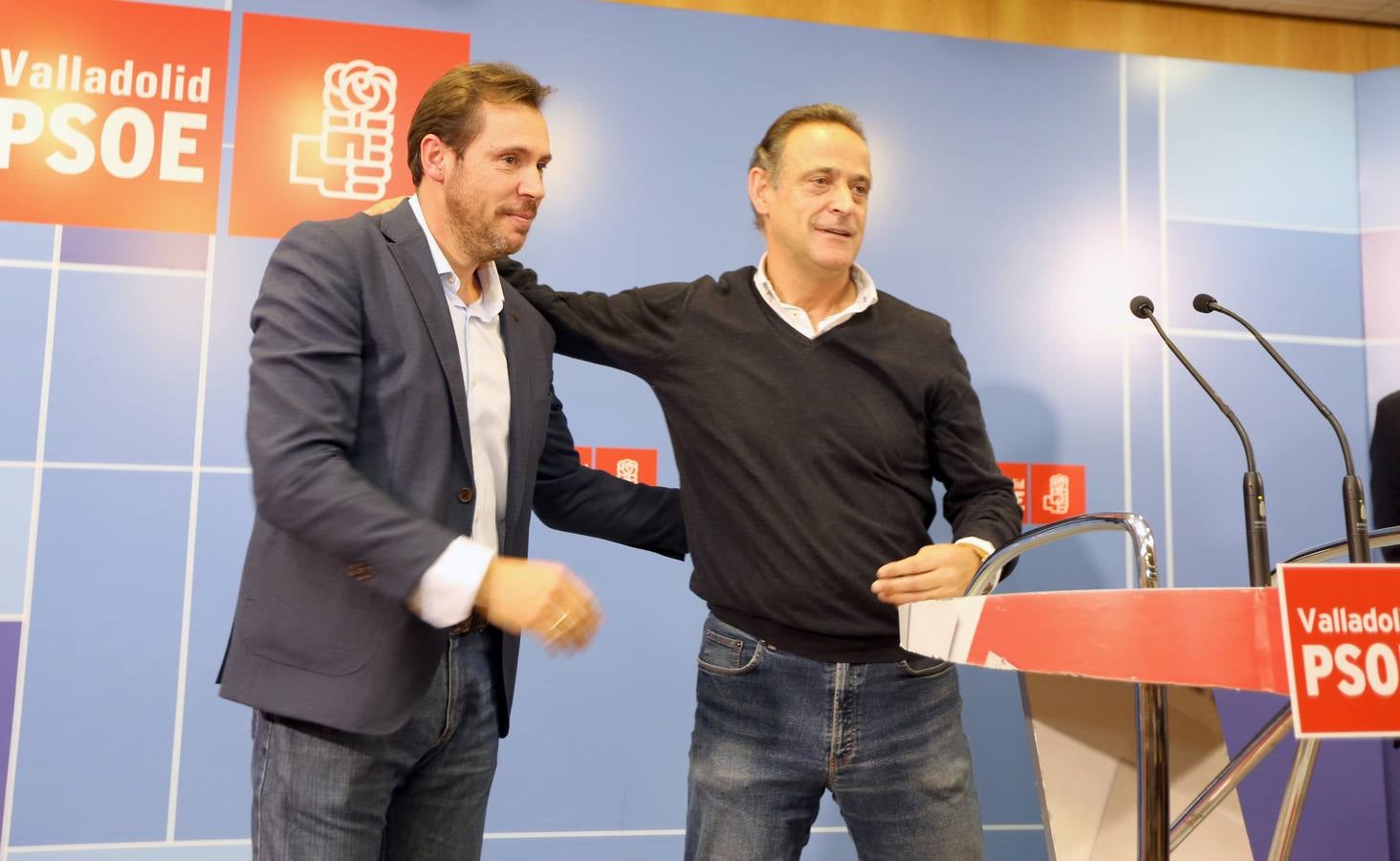 Óscar Puente, candidato del PSOE a la Alcaldía de Valladolid