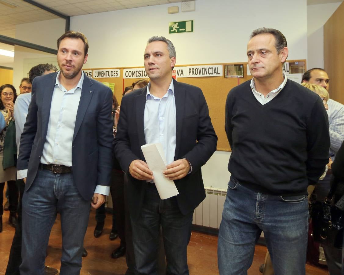 Óscar Puente, candidato del PSOE a la Alcaldía de Valladolid