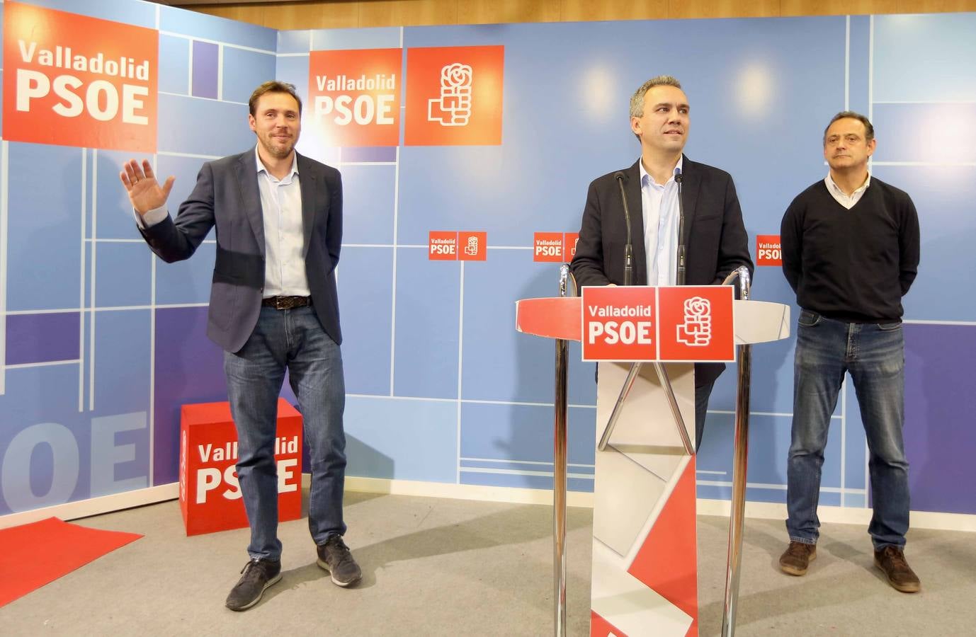Óscar Puente, candidato del PSOE a la Alcaldía de Valladolid