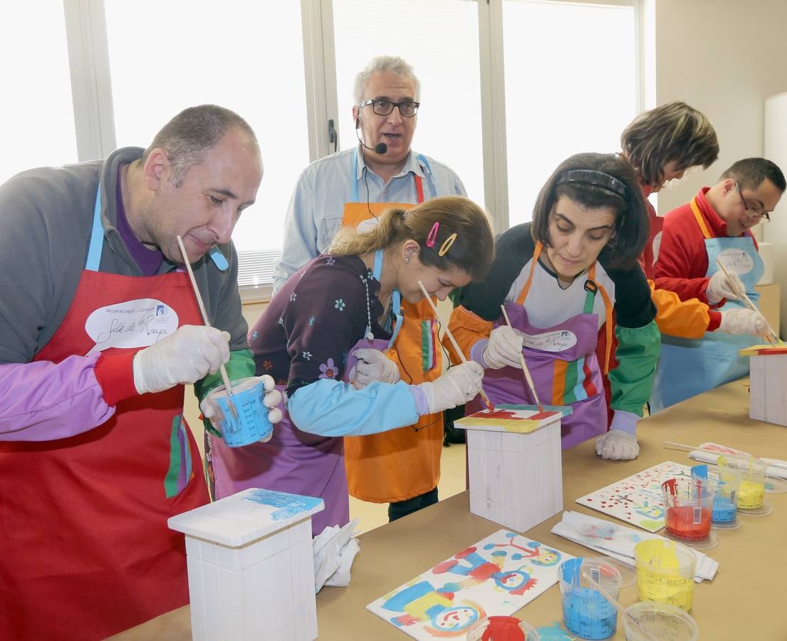 La Fundación Personas celebra un taller de dibujo con Leo Harlem