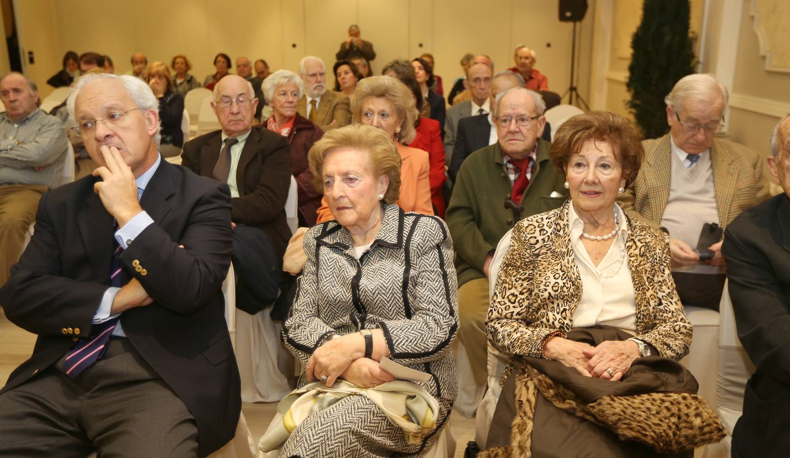 Celso Almuiña y Enrique Berzal en el Club de Opinión Santiago Alba