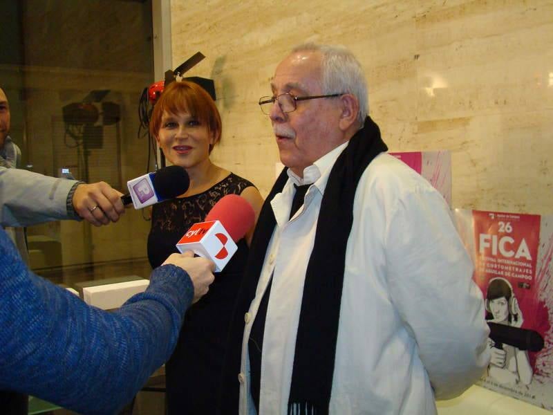 Antonia San Juan y Antonio Giménez-Rico reciben el Águila de Oro en el Festival de Aguilar de Campoo (Palencia)