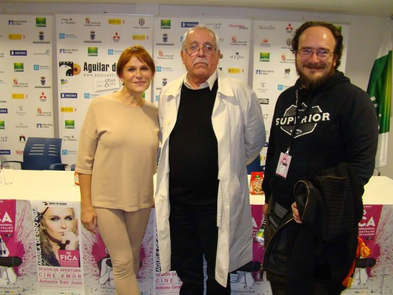 Antonia San Juan y Antonio Giménez-Rico reciben el Águila de Oro en el Festival de Aguilar de Campoo (Palencia)