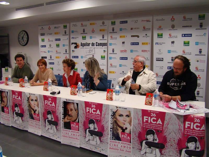 Antonia San Juan y Antonio Giménez-Rico reciben el Águila de Oro en el Festival de Aguilar de Campoo (Palencia)