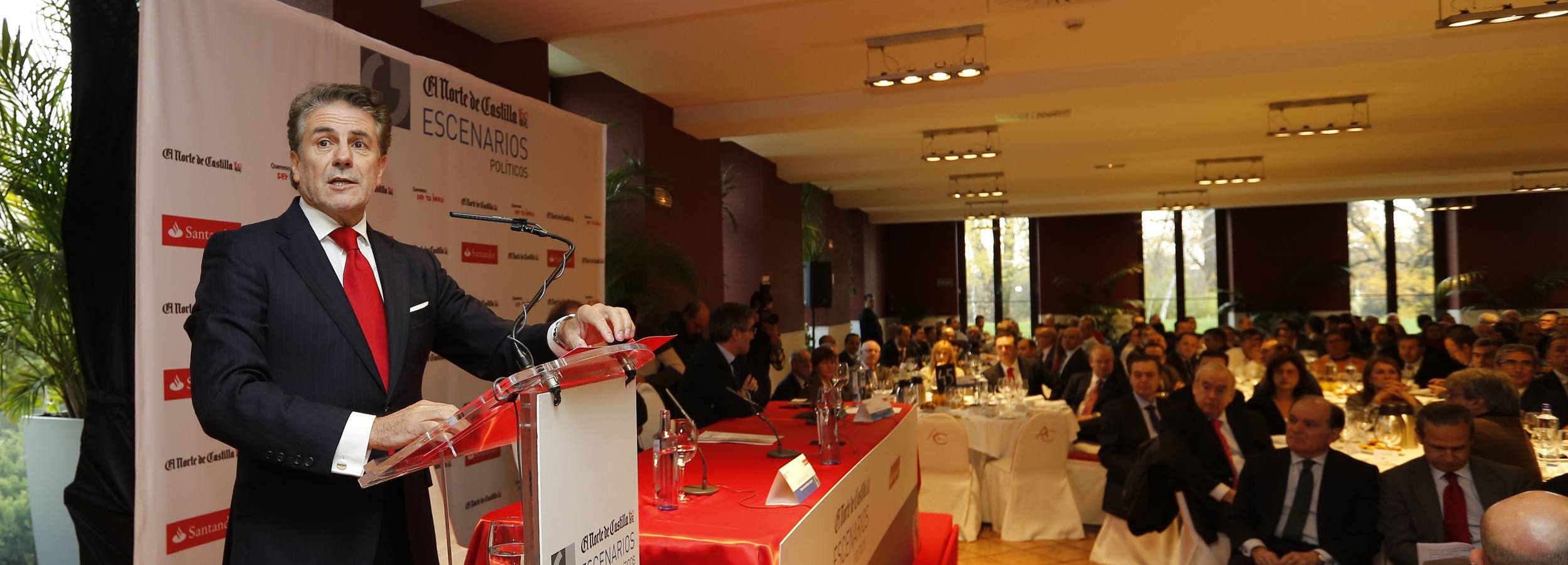 El presidente de la Junta de Castilla y León, Juan Vicente Herrera, en los &#039;Escenarios políticos de El Norte de Castilla&#039; (1/2)