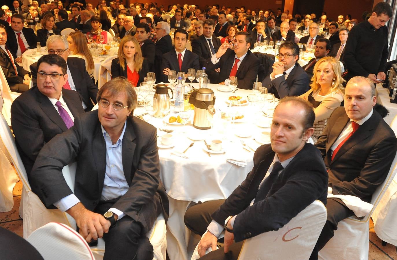 Carlos González (Covipro), Juan Luis Feltrero (Transportes Feltrero), José Luis Martín (Cámara de Salamanca), María de Palacio (Banco Santander), Roberto Sanz (El Corte Inglés), Matías Martín Cubas y Goyo Llorente (Banco Santander), Remedios Sánchez (Jamones Germiniano), Óscar Beloso (Banco Santander) y Miguel Calvo (Grupo Norte).
