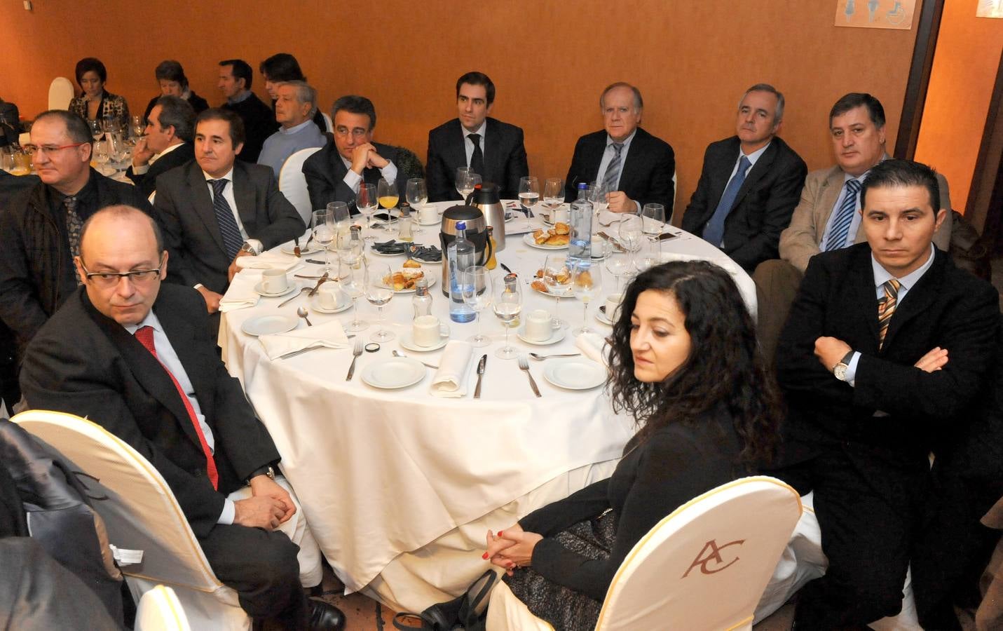 Francisco Pascual (Elpa), Jesús María Higelmo y José Félix Higelmo (Iberfresco), José Luis Calvo Rosón (Leche Gaza), Miguel Molina y José Antonio Molina (Putsch Nerva), Alberto López Soto (Tercia Abogados yAveco), Manuel Hernández(Comercial Arroyo), Alberto Martín (Inmeva) y Rosa Pascual (Elpa).