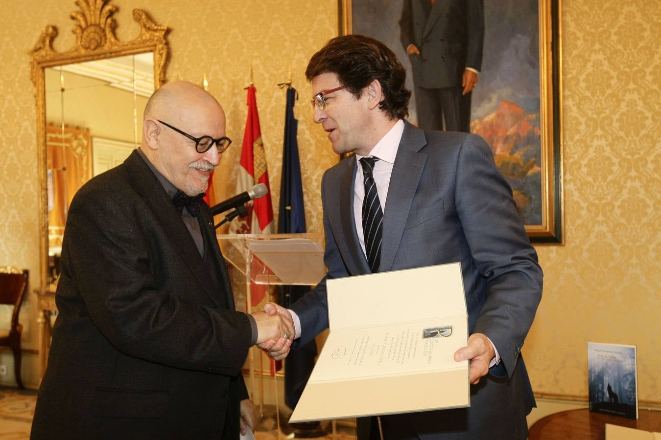 Entrega de los premios de Novela y Poesía Ciudad de Salamanca