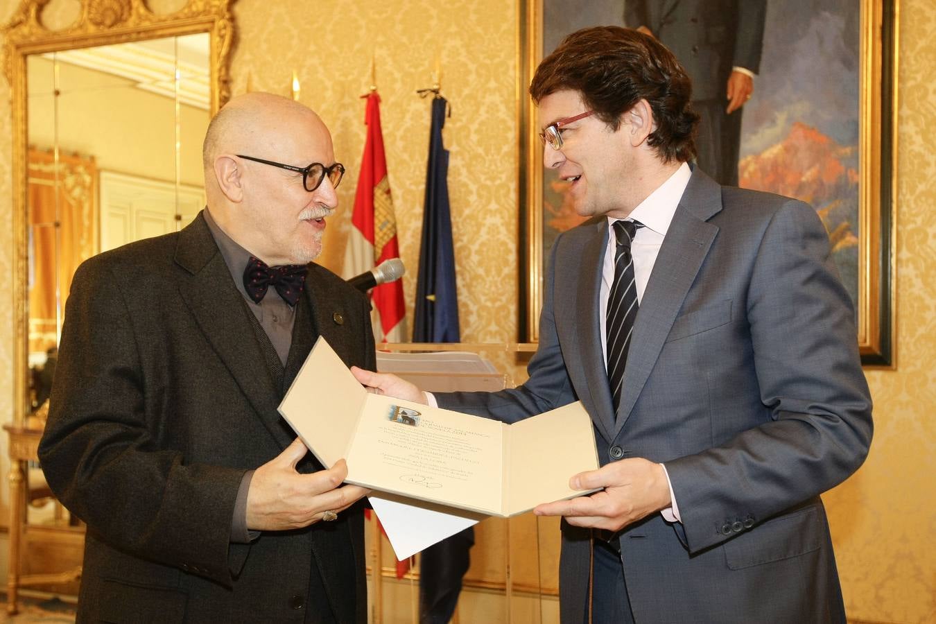 Entrega de los premios de Novela y Poesía Ciudad de Salamanca