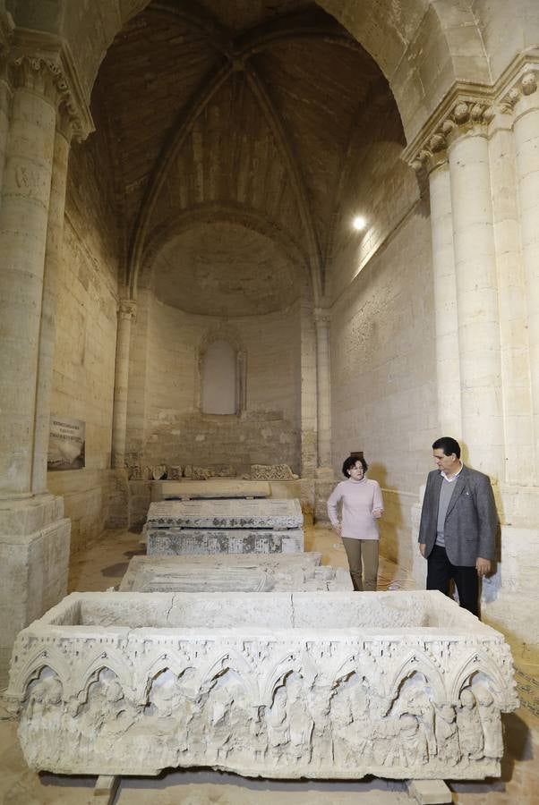 Hallazgos en el monasterio de Santa María de Palazuelos