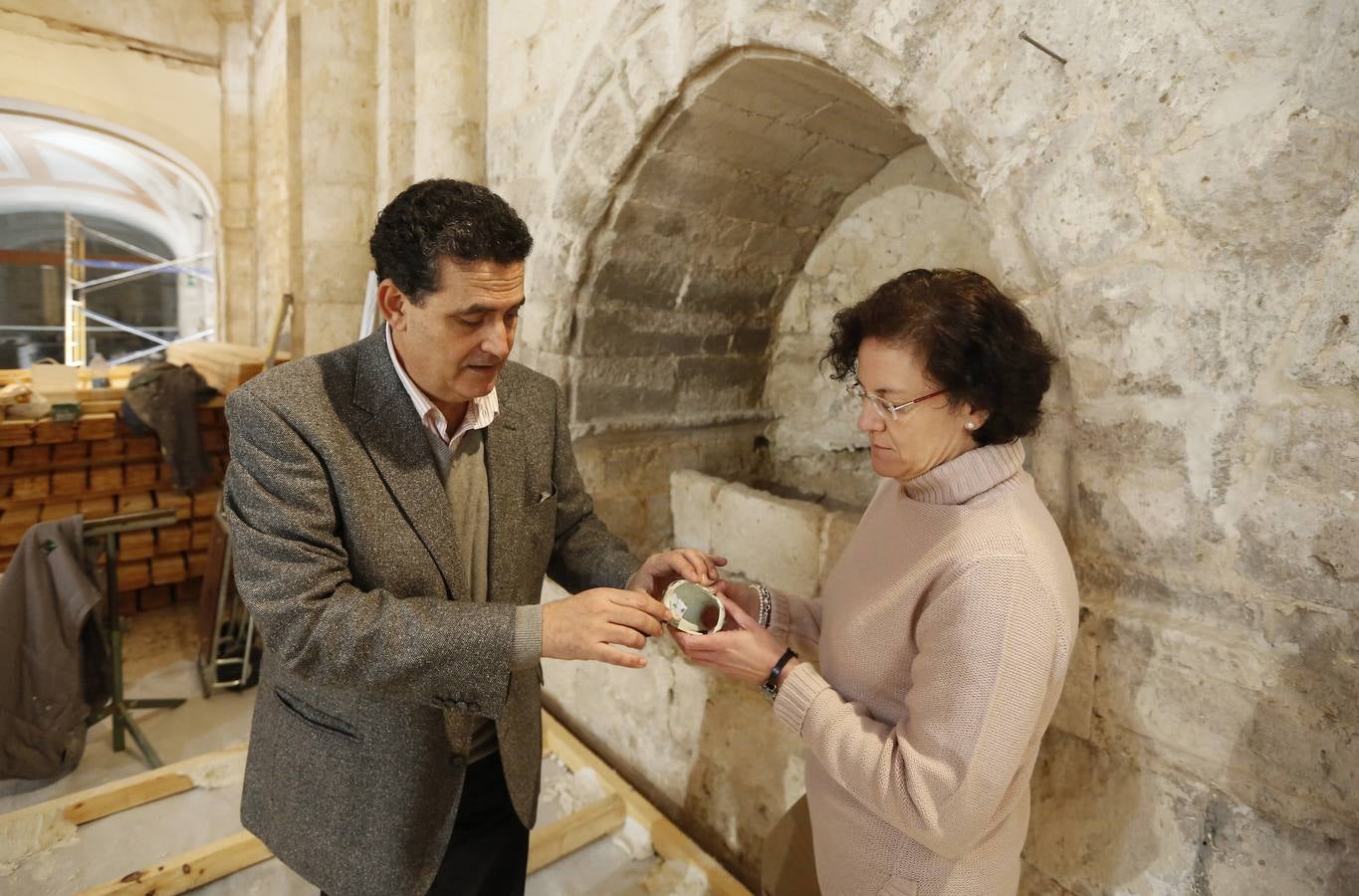 Hallazgos en el monasterio de Santa María de Palazuelos
