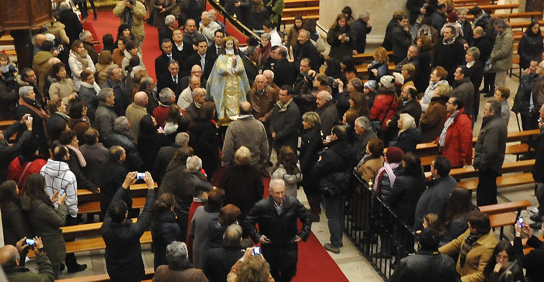 Procesión de la Virgen de los Pegotes en Nava del Rey