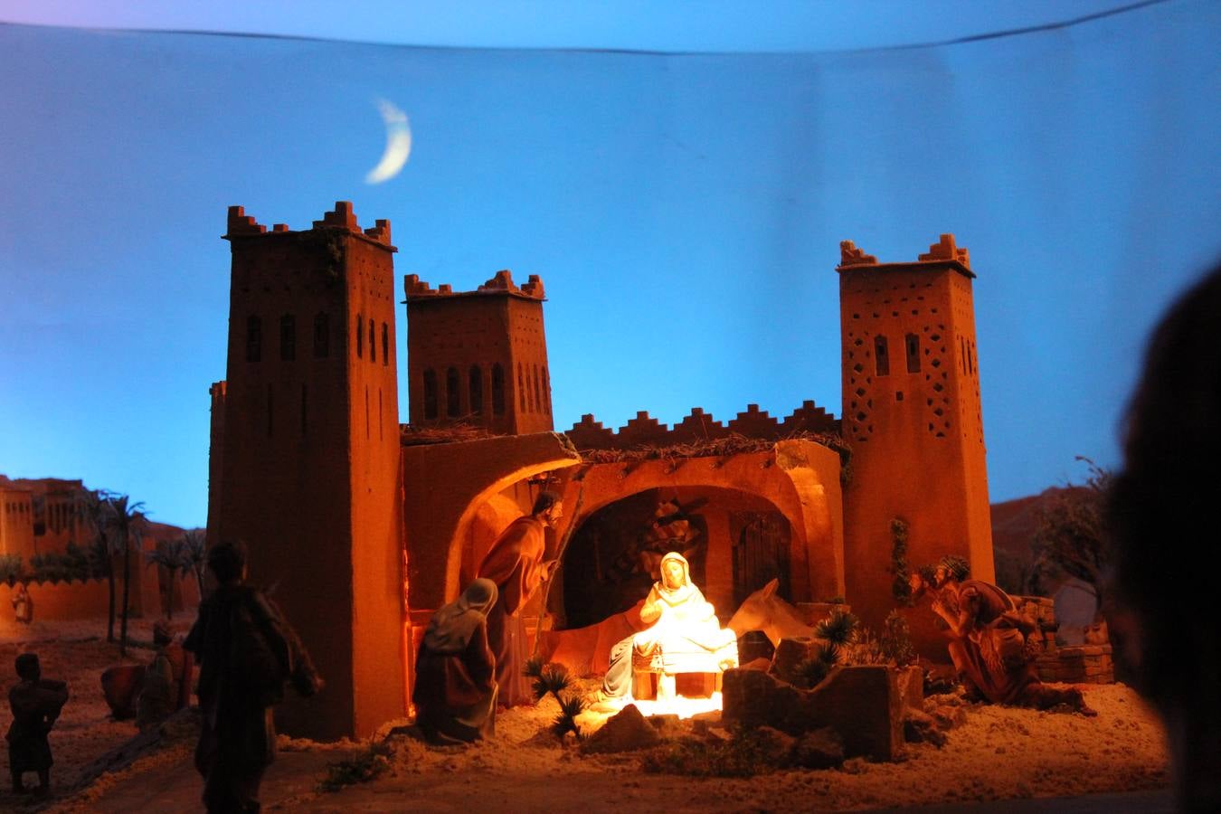 La ruta belenística &#039;El Camino que lleva a Belén&#039; llega a Viana de Cega