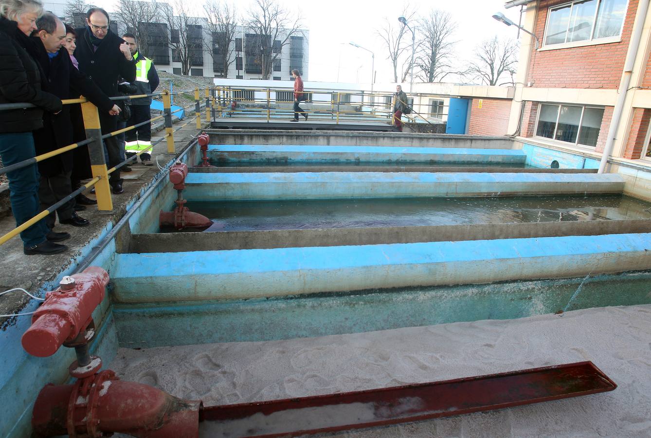 Instalaciones de la potabilizadora de la carretera de La Granja (Segovia)