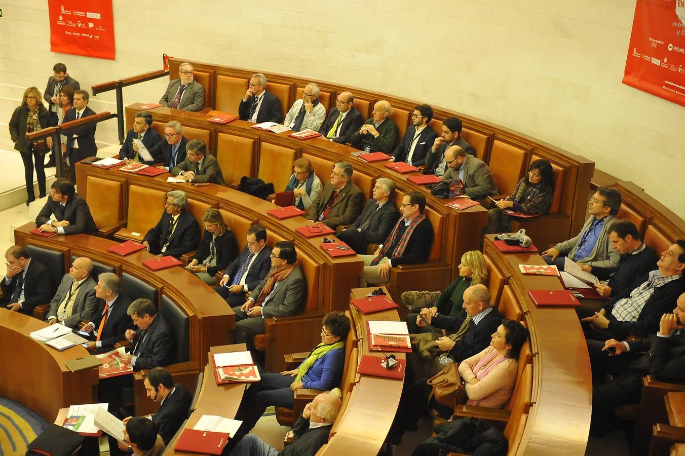 Acto inaugural de las jornadas &#039;Futuro en Español&#039; en el castillo de Fuensaldaña