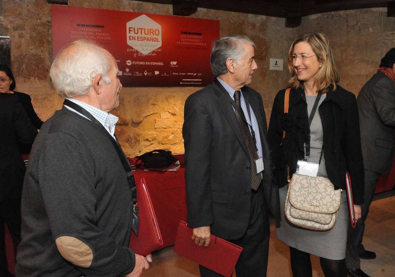 Acto inaugural de las jornadas &#039;Futuro en Español&#039; en el castillo de Fuensaldaña