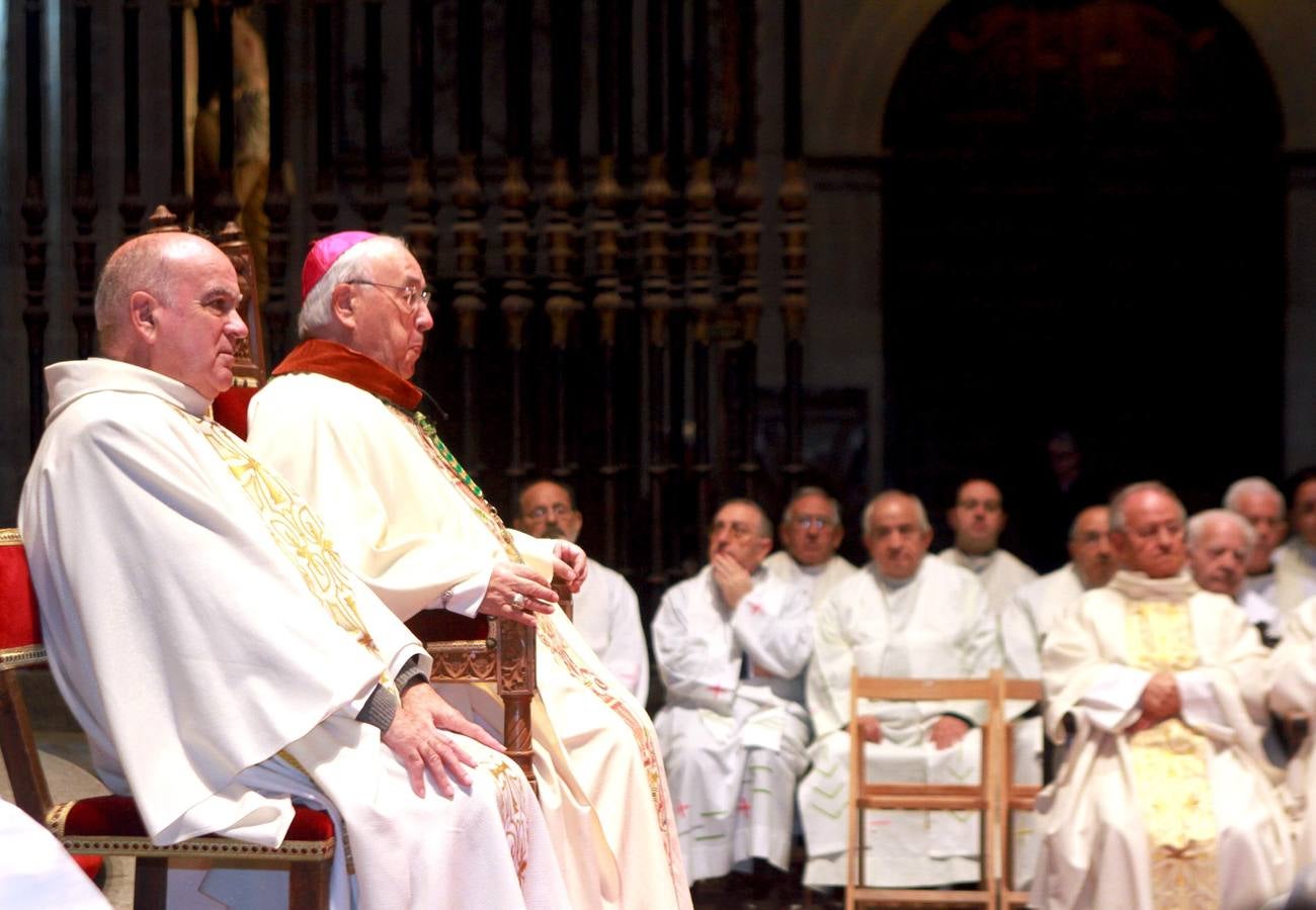 Misa de despedida del obispo emérito de Segovia en la Catedral