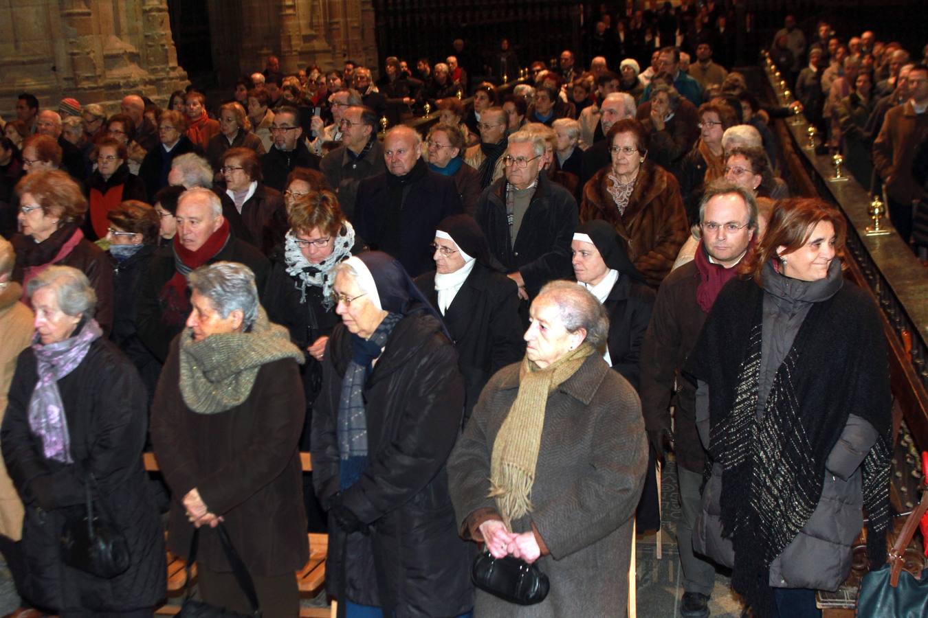 Misa de despedida del obispo emérito de Segovia en la Catedral