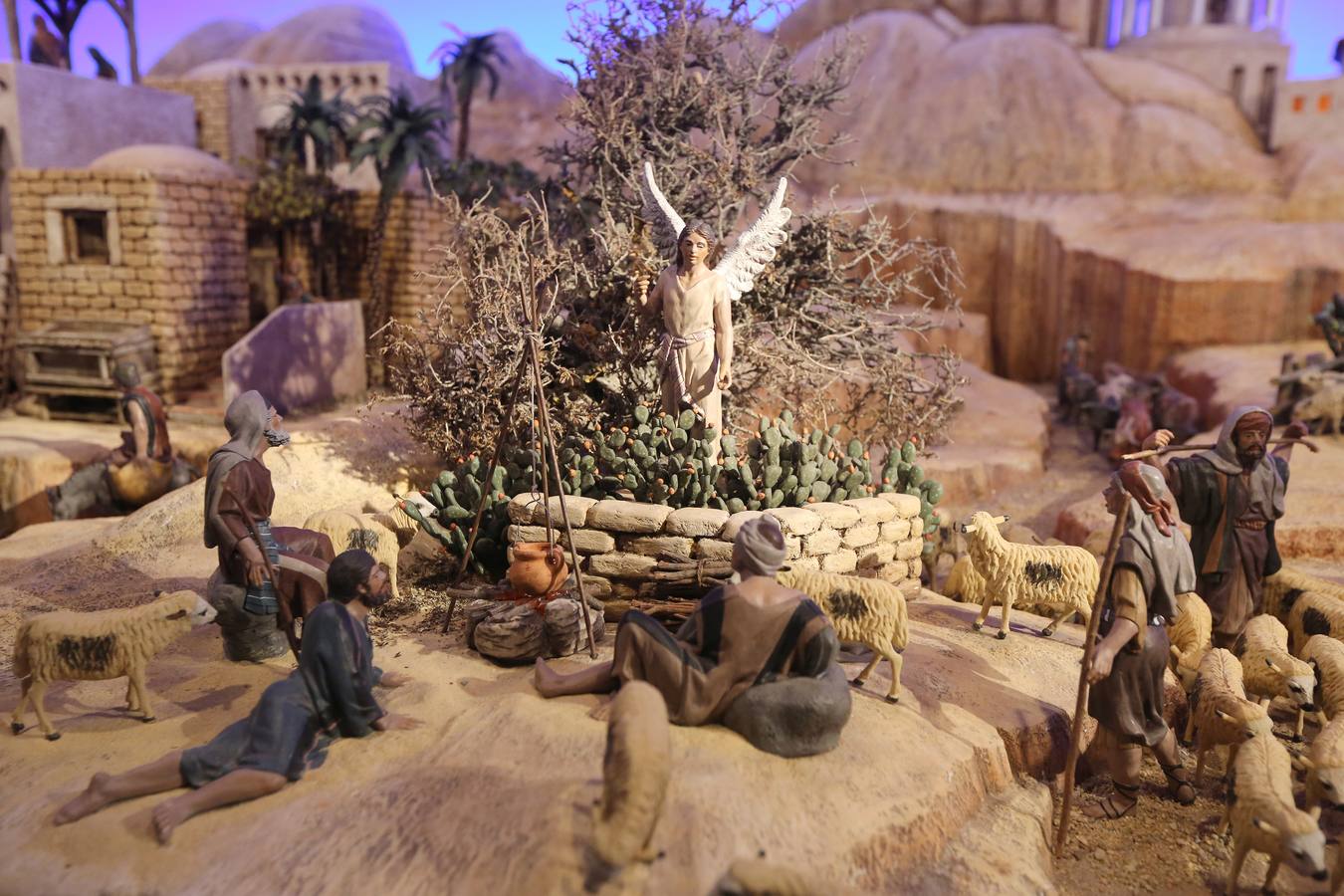 Presentación del Belén Bíblico Monumental del Palacio Pimentel