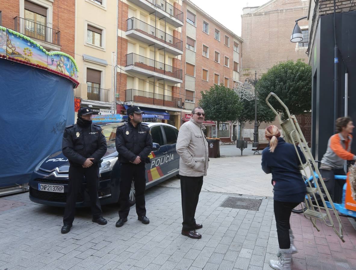 Presentación del dispositivo &#039;Operativo comercio seguro 2014-2015&#039; del Cuerpo Nacional de Policía, en Valladolid