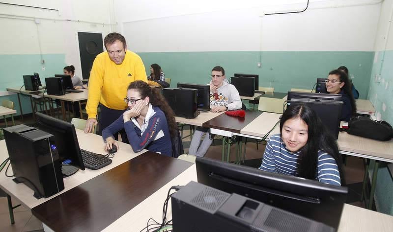 Talleres en el instituto Trinidad Arroyo de Palencia