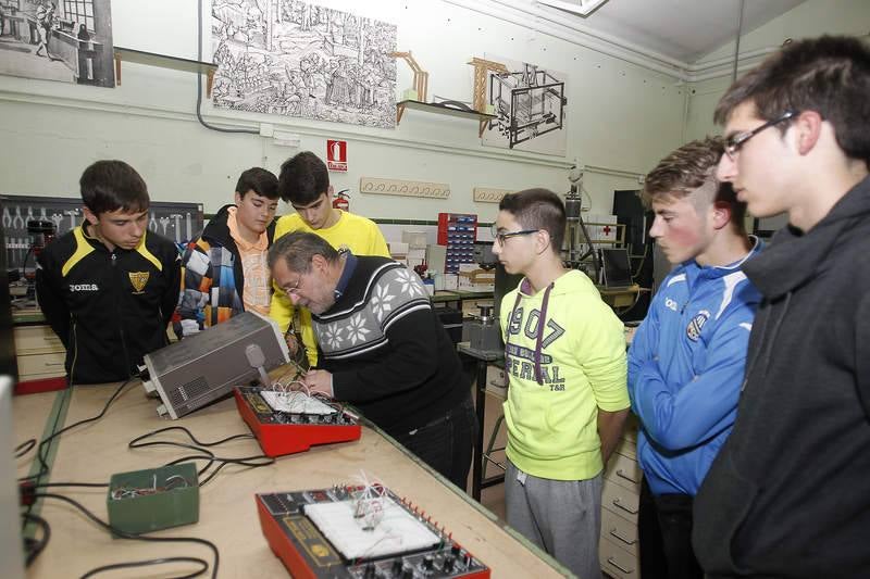 Talleres en el instituto Trinidad Arroyo de Palencia