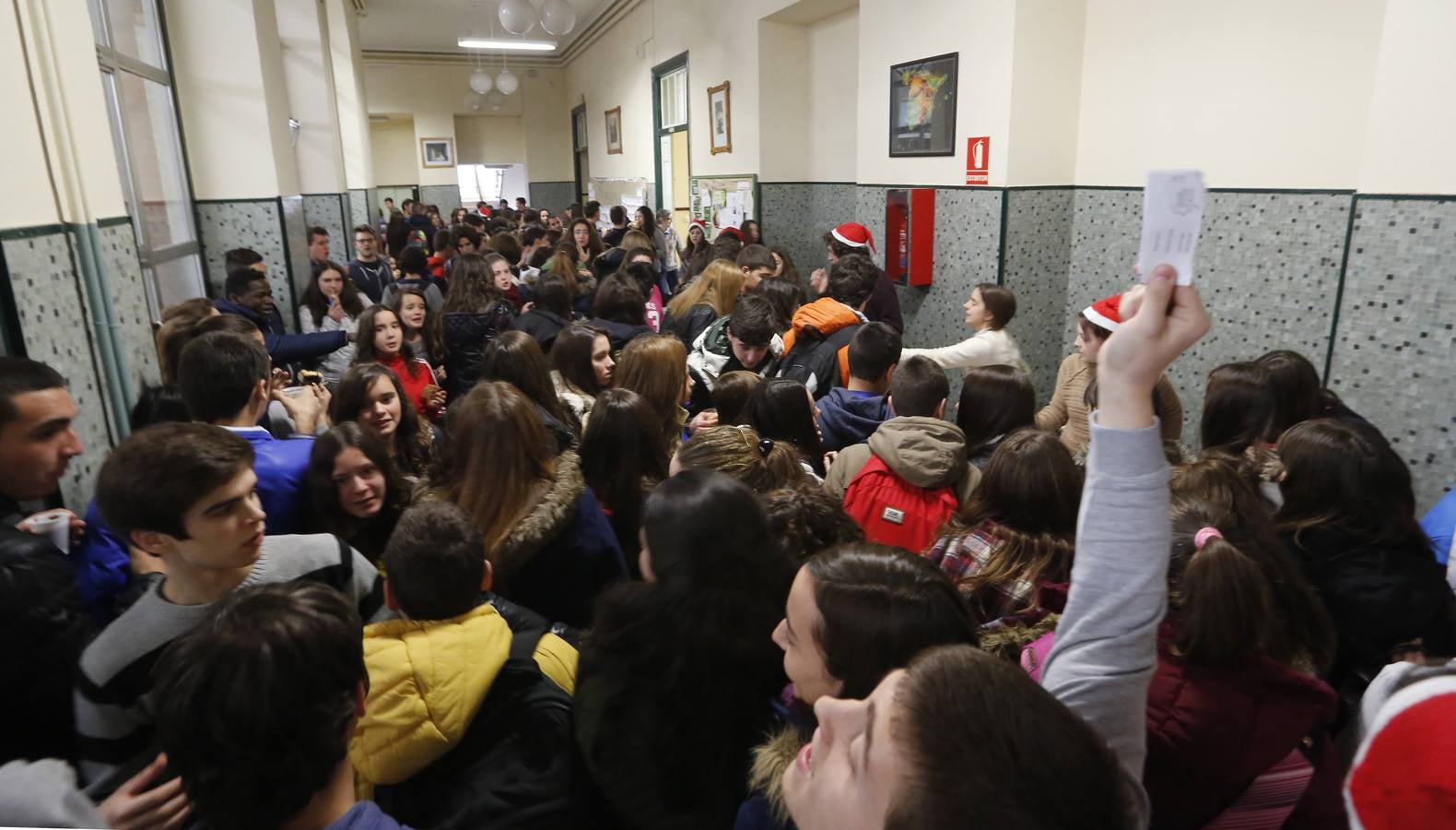 Desayuno solidario en el instituto Zorrilla de Valladolid