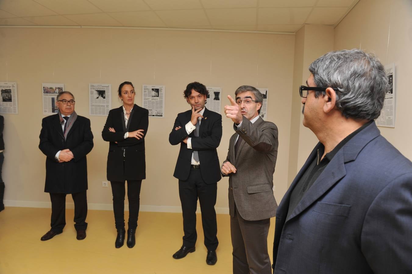 Inauguración de la Sala Cultural &#039;El Norte de Castilla&#039; en Tordesillas (Valladolid)